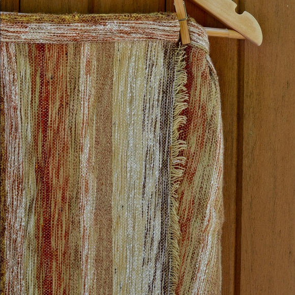 Vintage 1960s Wool Wrap Skirt - Picture 3 of 5